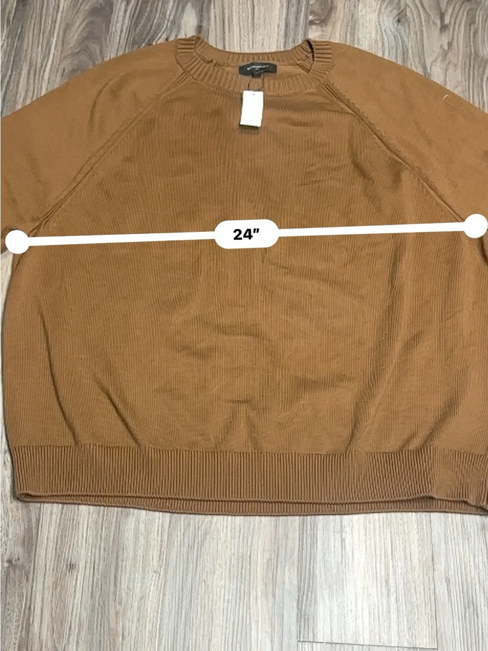 Banana Republic Men's Crewneck Sweater — Camel Brown